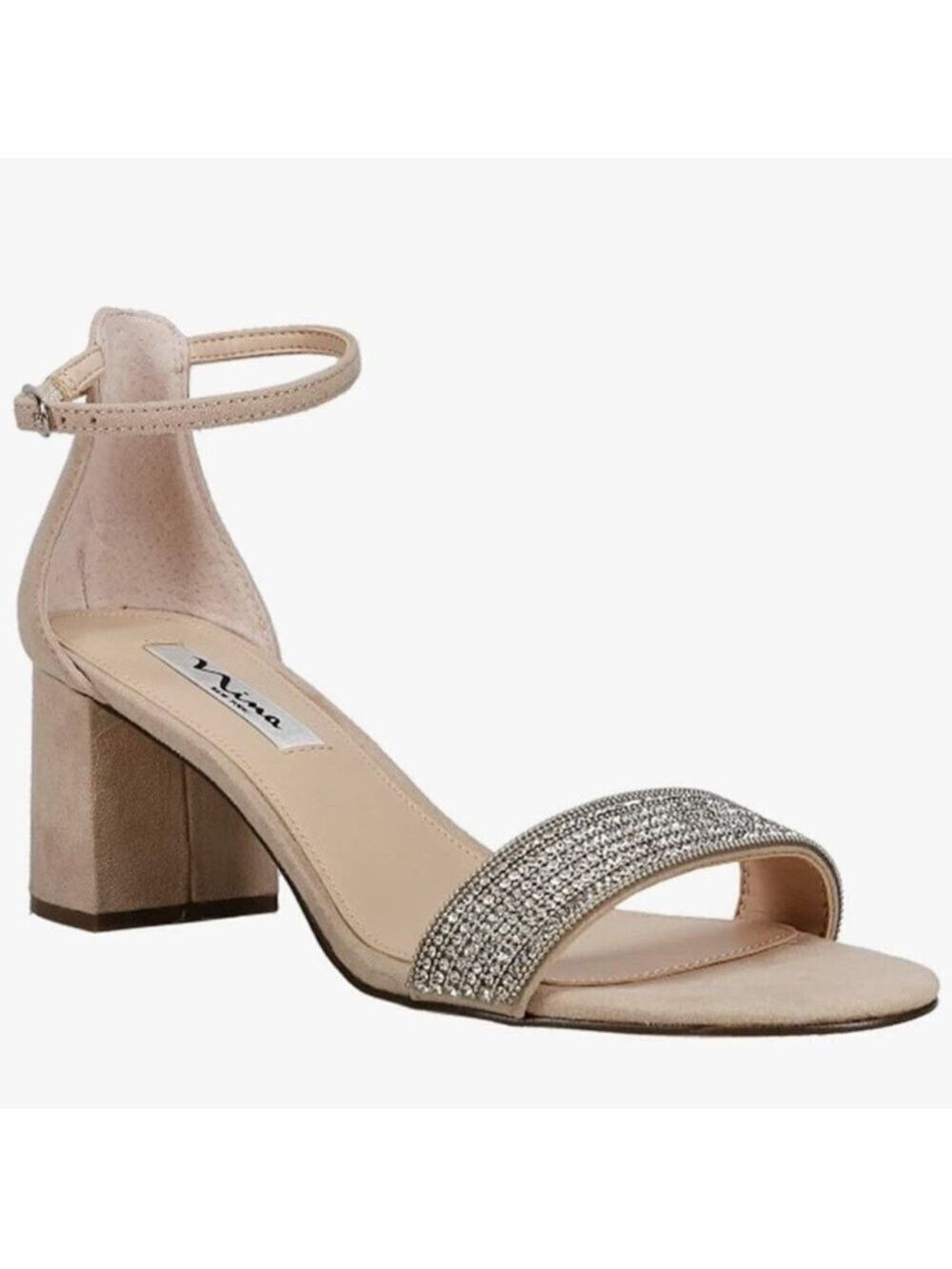 🔥NWOT🔥 Eloise Alamo Tan Glam Suede by Nina Footwear W6